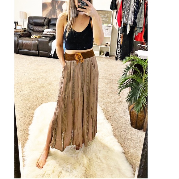 Altar'd State Dresses & Skirts - Altar'd State Boho Maxi Skirt Medium